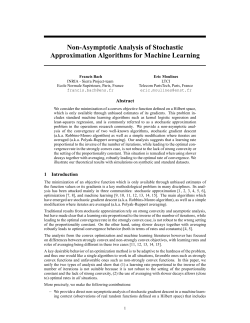 Non-Asymptotic Analysis of Stochastic Approximation Algorithms for