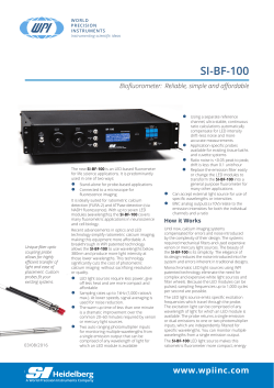 as PDF - World Precision Instruments