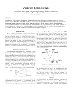 Preparation of Papers in Two-Column Format
