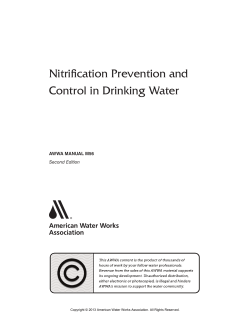 Nitrification Prevention and Control in Drinking Water, Second