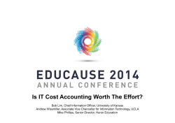 Is IT Cost Accounting Worth The Effort?