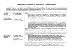 What Next: Action Planning with the CB