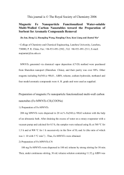 supporting information for - Royal Society of Chemistry