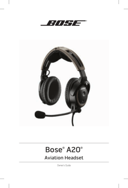 Bose® A20®