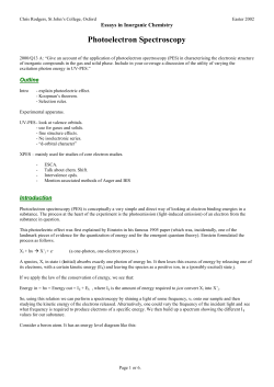 Essays in Inorganic Chemistry