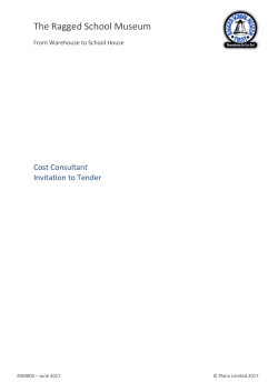 Cost Consultant &ndash; ITT