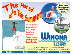 175 foot Waterslide Water Volleyball Diving Board