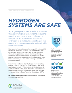 50 hydrogen systems are safe - Zero Emissions. Zero Compromise.
