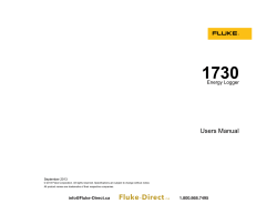 Fluke Corporation Fluke 1730/US Three