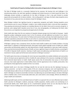 Health Equity White Paper