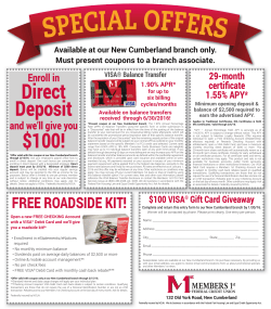 Direct Deposit $100! - Members 1st Federal Credit Union