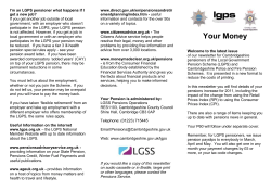 2011PINewsletter - LGSS Pensions Cambridgeshire and
