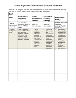 a blank Course Blueprint (Word DOC)