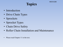 Roller Chain Installation and Maintenance