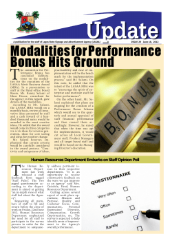 Modalities for Performance Bonus Hits Ground