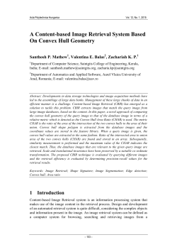 A Content-based Image Retrieval System Based On Convex Hull
