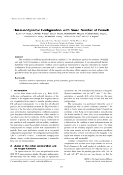 Quasi-isodynamic Configuration with Small Number of Periods