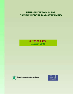 Sustainable development has come to assume, the centre stage for