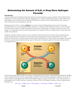 Lab 7_H2O2