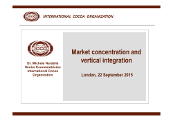 Market concentration and vertical integration