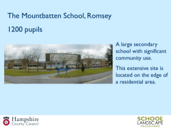 Schools Landscape Programme