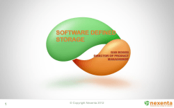 MESS -March 2013 - SDS Nexenta