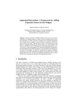 Augmented Interactions: A Framework for Adding Expressive Power