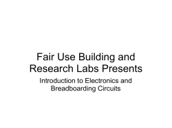 ppt - Intro to Basic Electronics