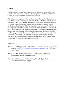 Citation For BS50, use the Author-Year format for citing references