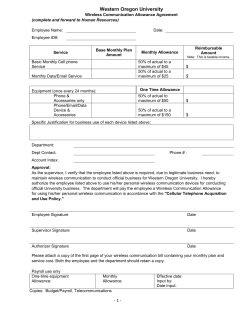 Cellular Telephone Acquisition and Use