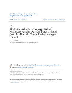 The Social Problem-solving Approach of Adolescent Females