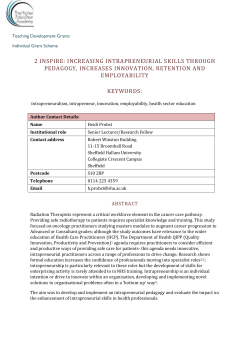 2 INSPIRE - Sheffield Hallam University