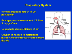 Circulatory System   Directs blood from the heart to the