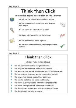 Parents Consent Form and e-Safety Rules