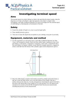 93_Terminal Speed Practical