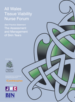 All Wales Tissue Viability Nurse Forum