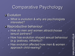 Comparative Psychology