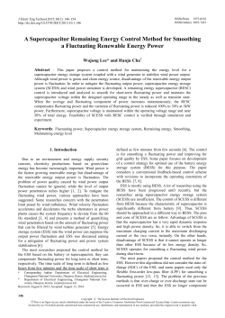 A Supercapacitor Remaining Energy Control Method for