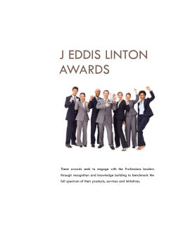 j eddis linton awards - Records and Information Management
