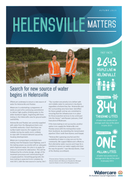 Search for new source of water begins in Helensville