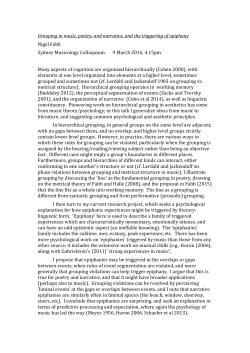 Fabb music poetry narrative