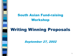 proposition de projet