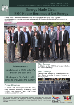 Energy Made Clean EMC House Becomes A Net Energy