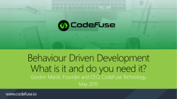 BDD - Meetup