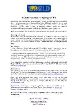 Campaign instructions