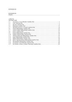 2008-2009 Doktora - İstanbul &Uuml;niversitesi | Fen Bilimleri Enstit&uuml;s&uuml;