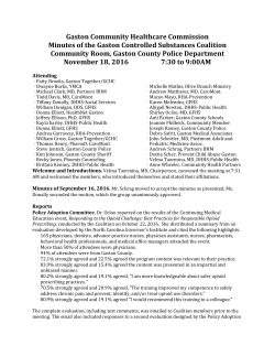 Coalition Minutes 11-18-16