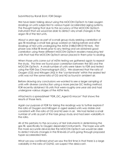 MOCON Report