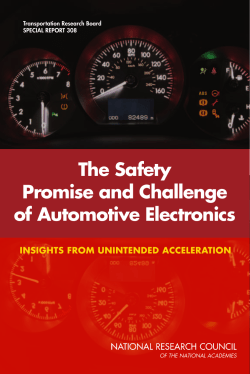 the safety Promise and challenge of Automotive electronics