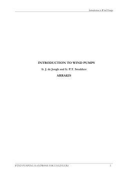 Cursus Implementation of Wind Energy